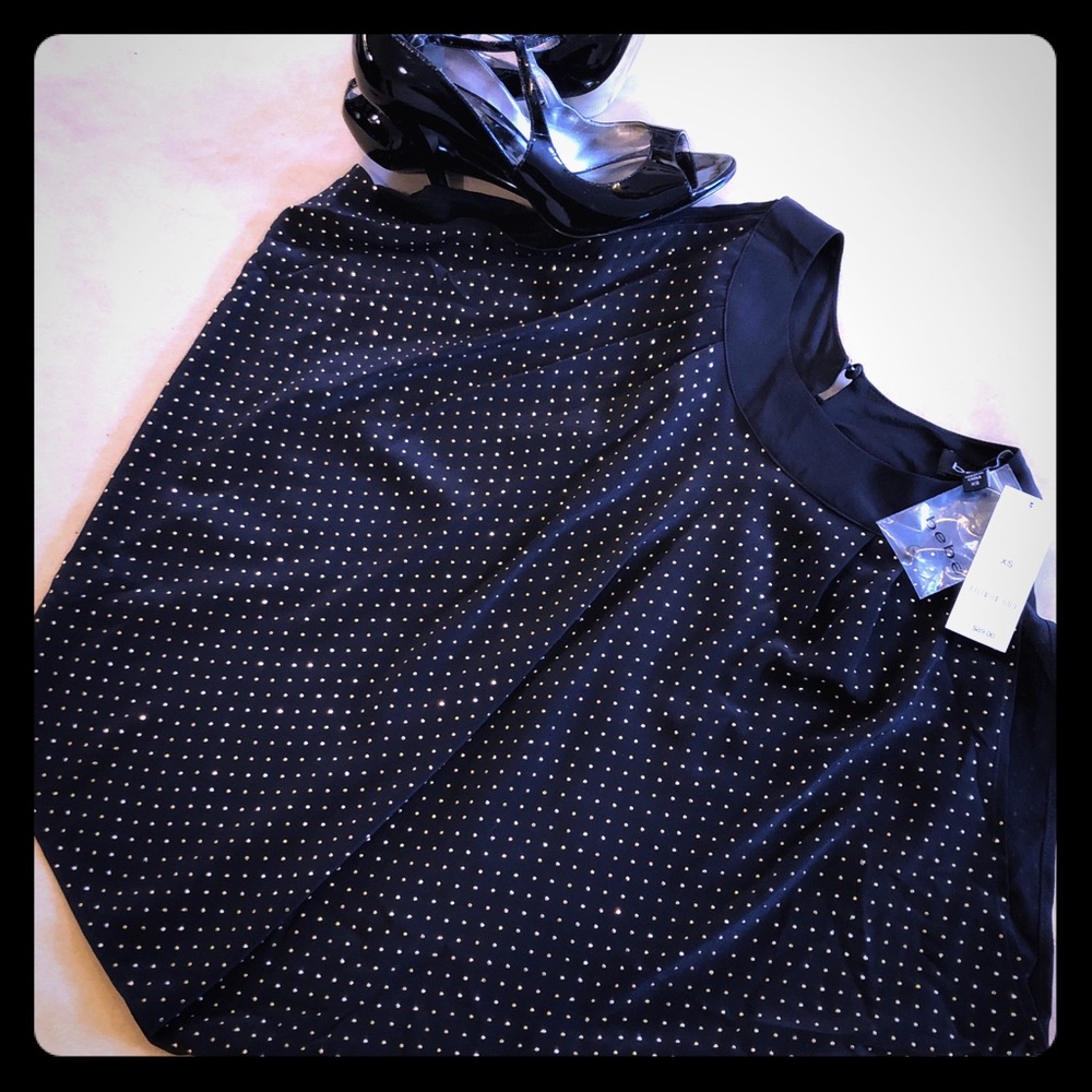 Bebe icy all over studded. PRICE DROP